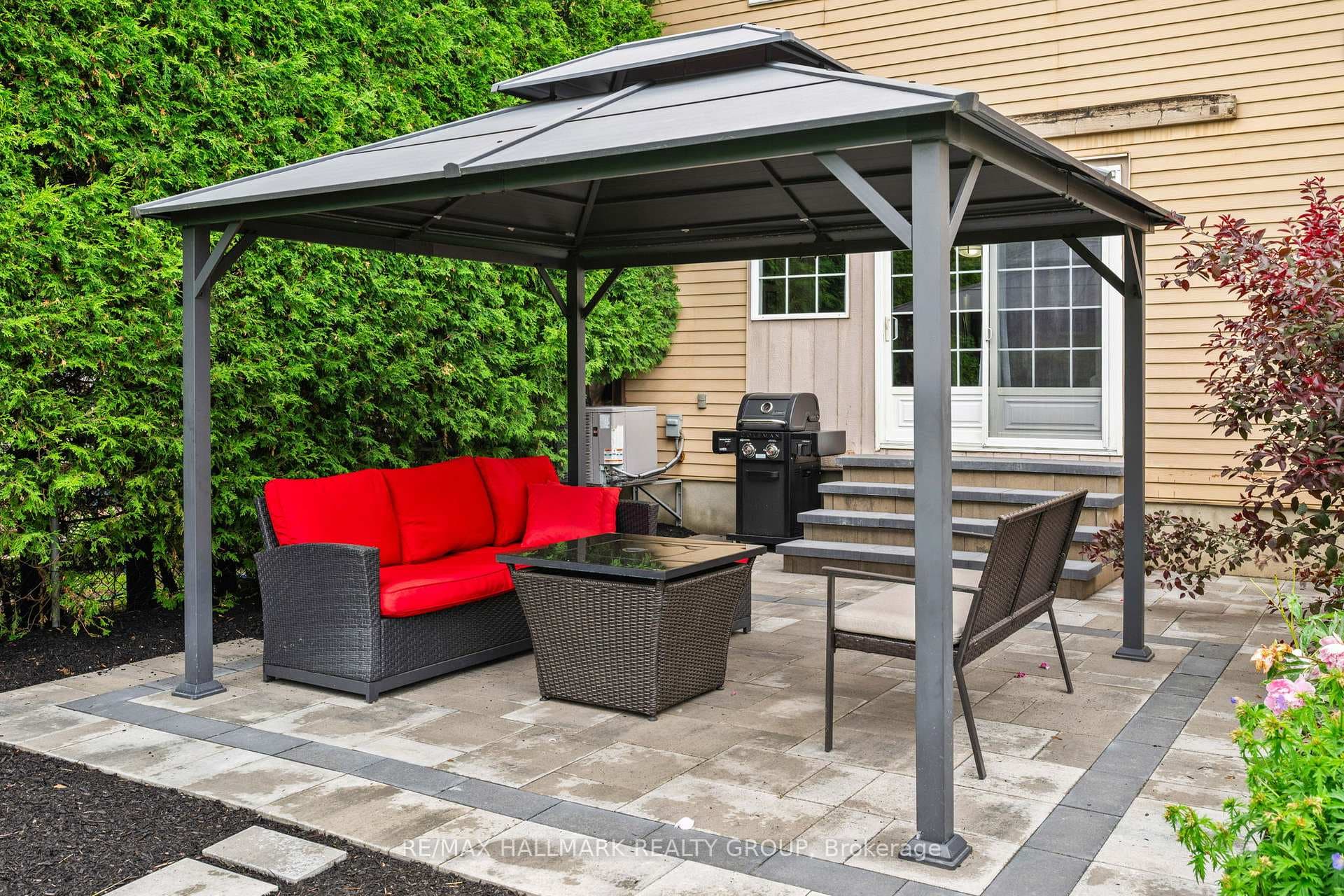 Backyard patio