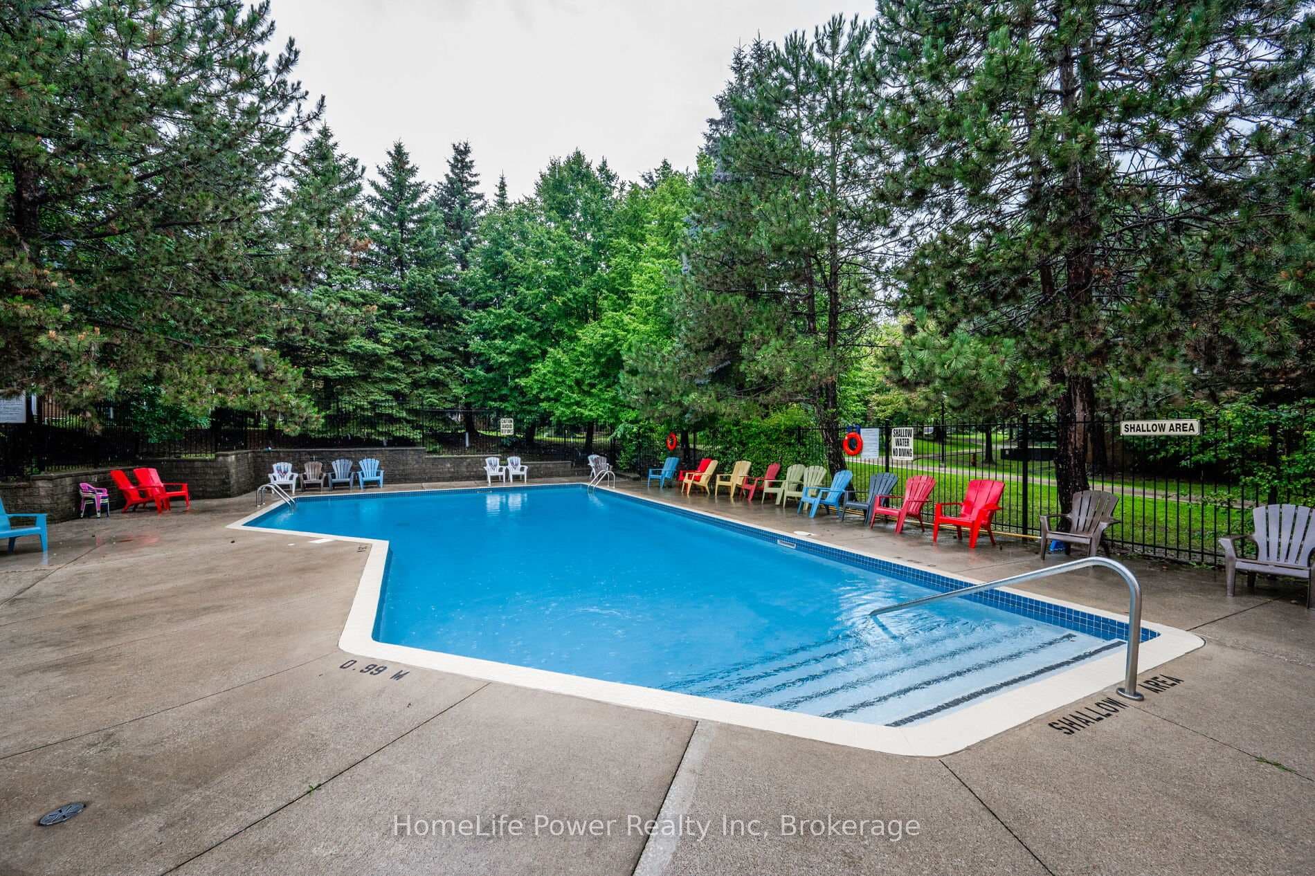 Complex swimming pool