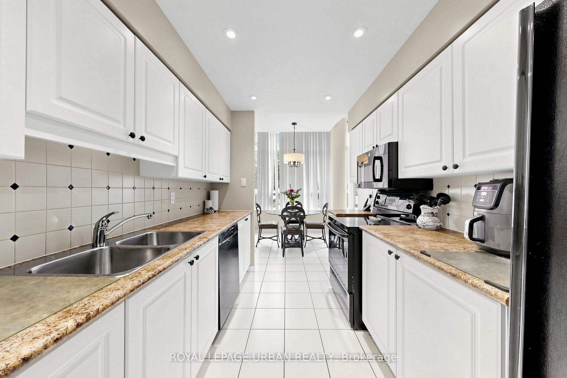 Kitchen has a View of the Outside