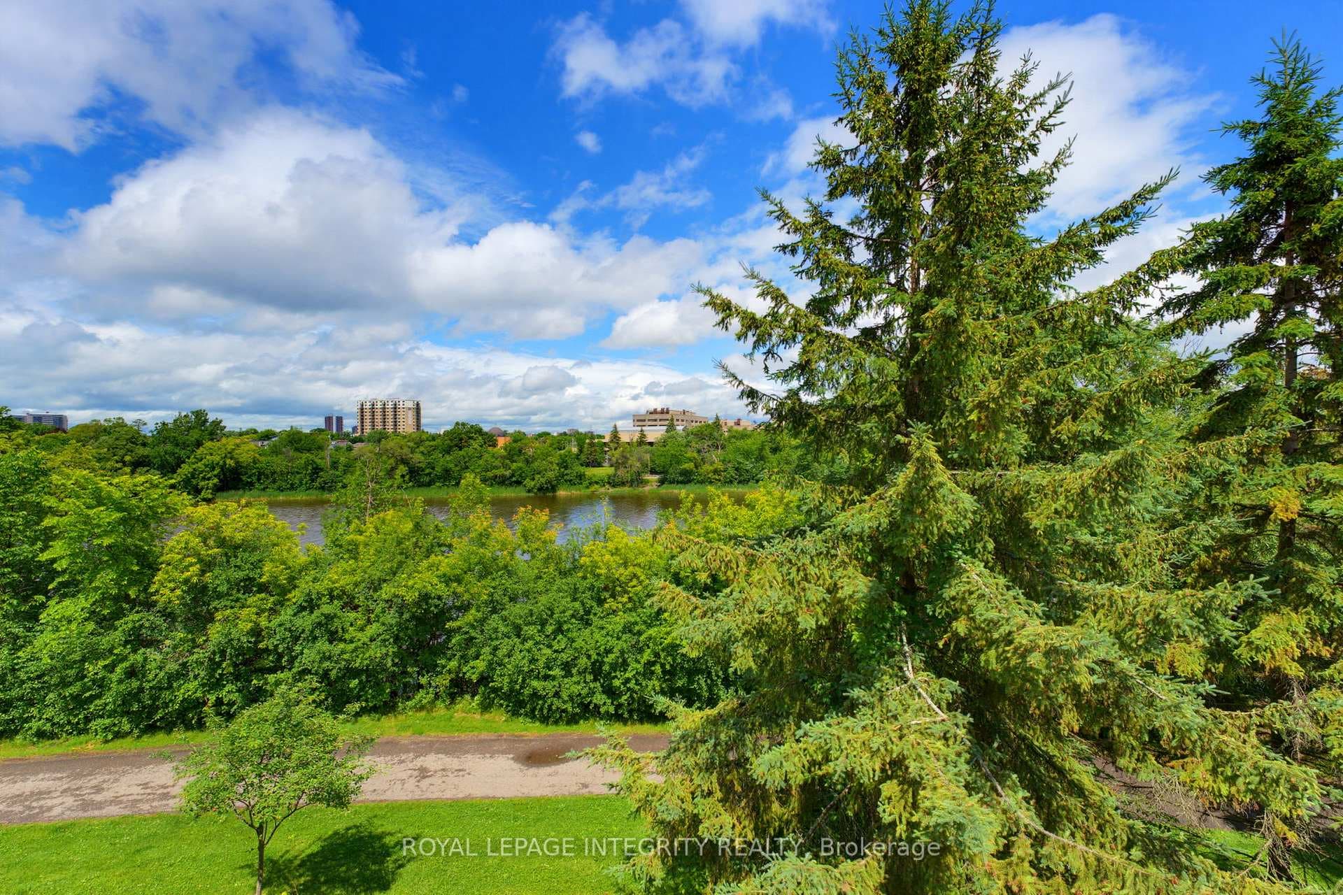 Views of river, trail for walking, biking to parks