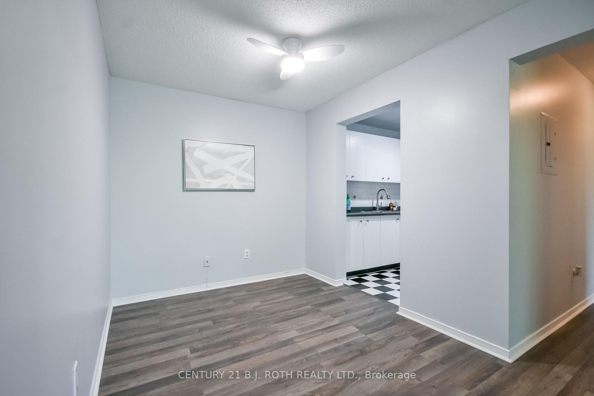 Open concept dining room