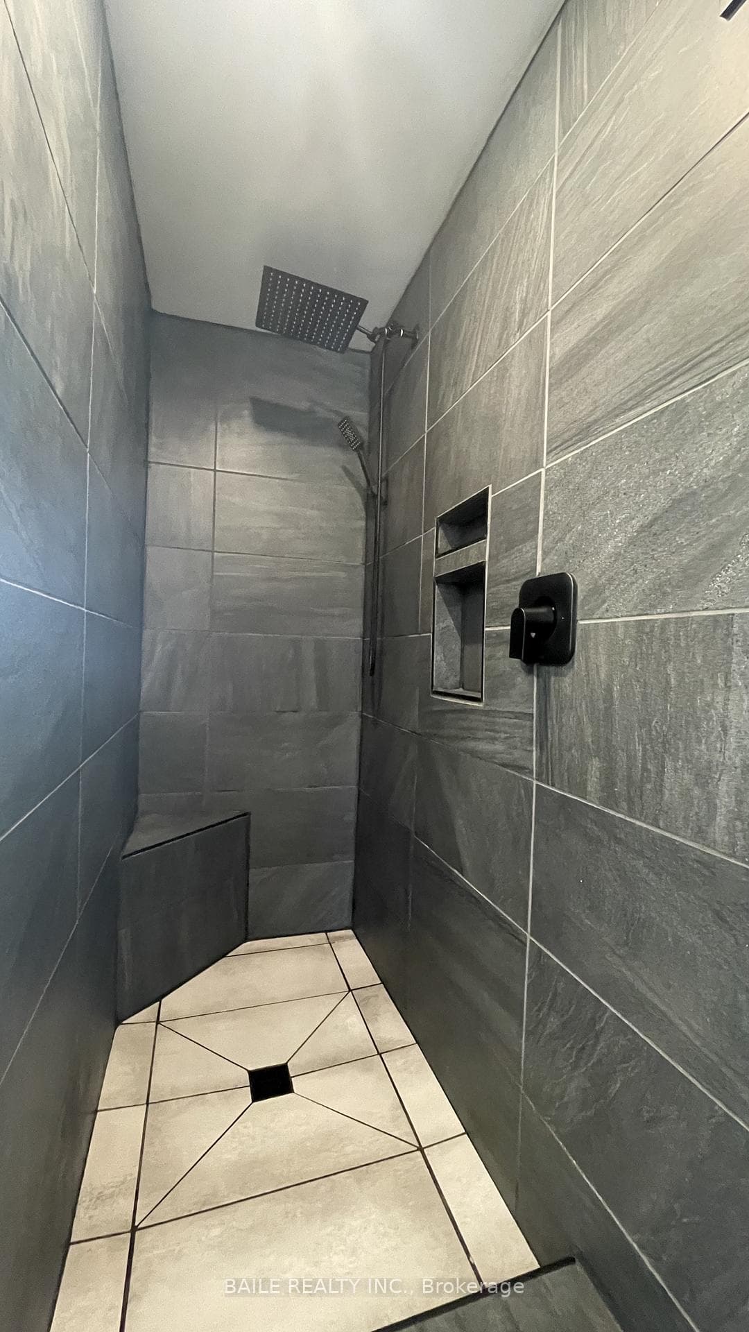Huge walk in shower