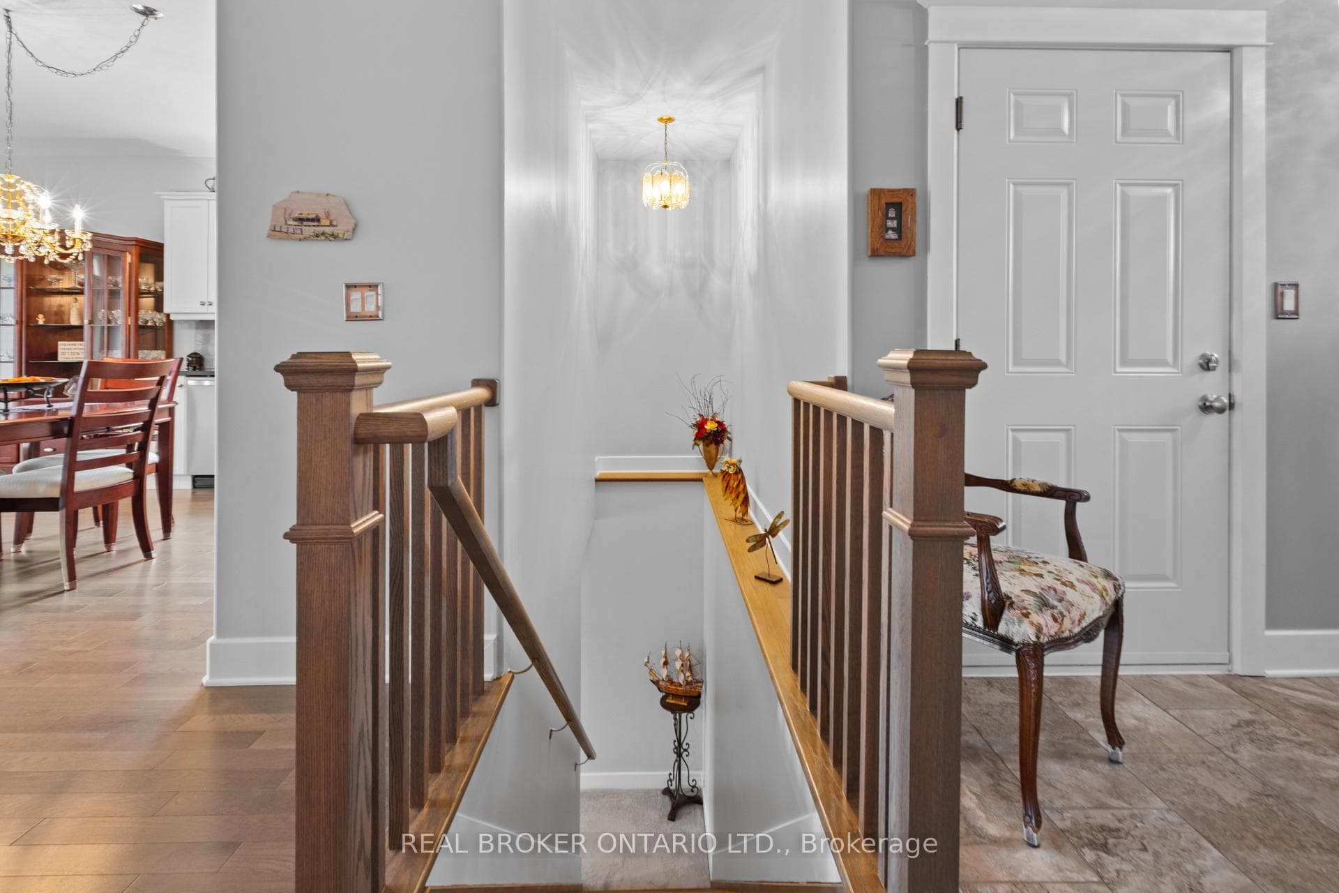 Stairway to lower level