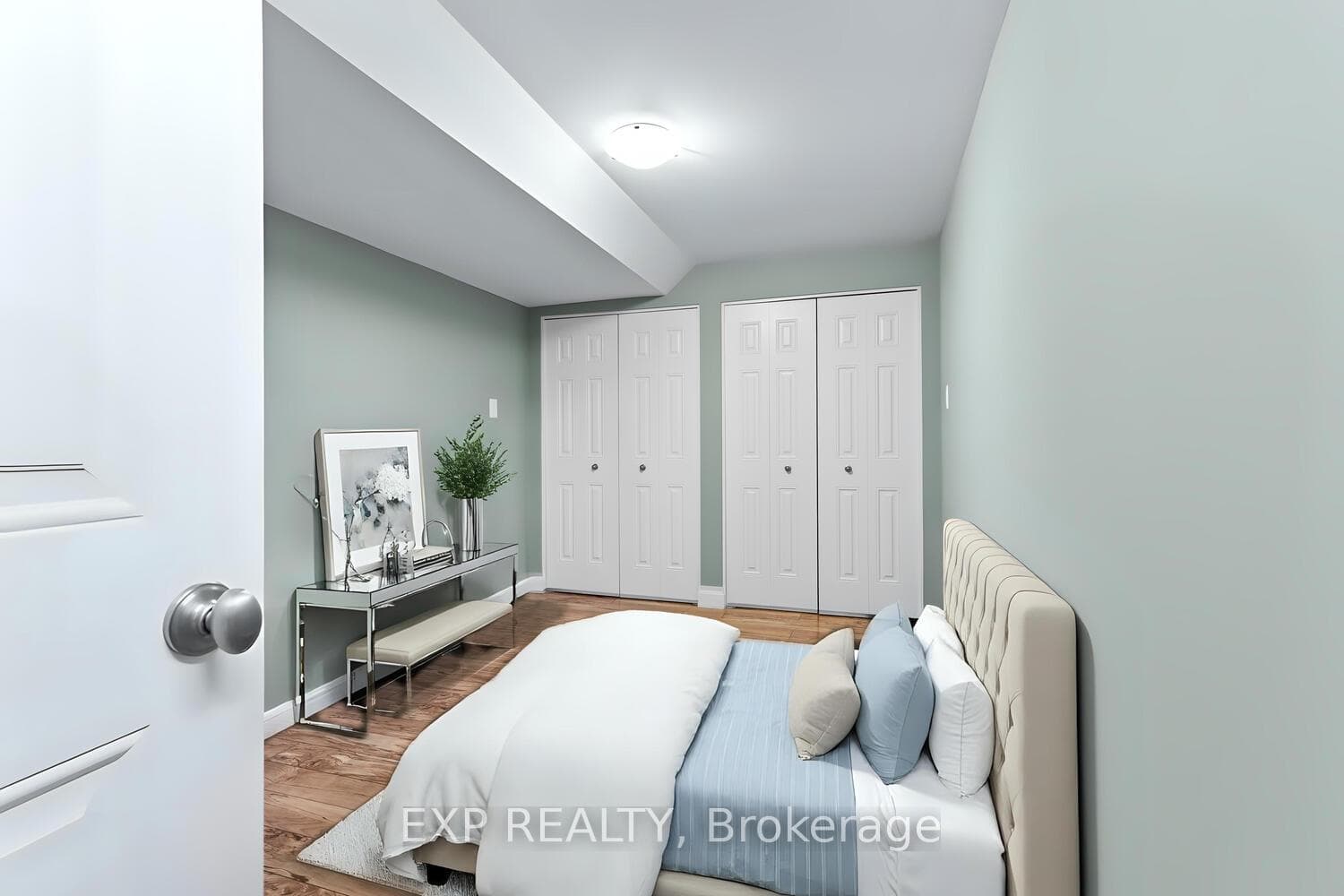 Virtually Staged Lower Level Bedroom #5