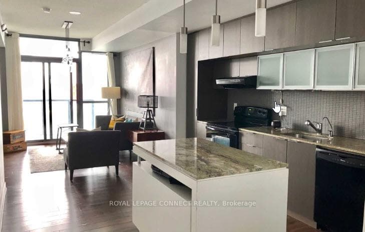 Open concept layout