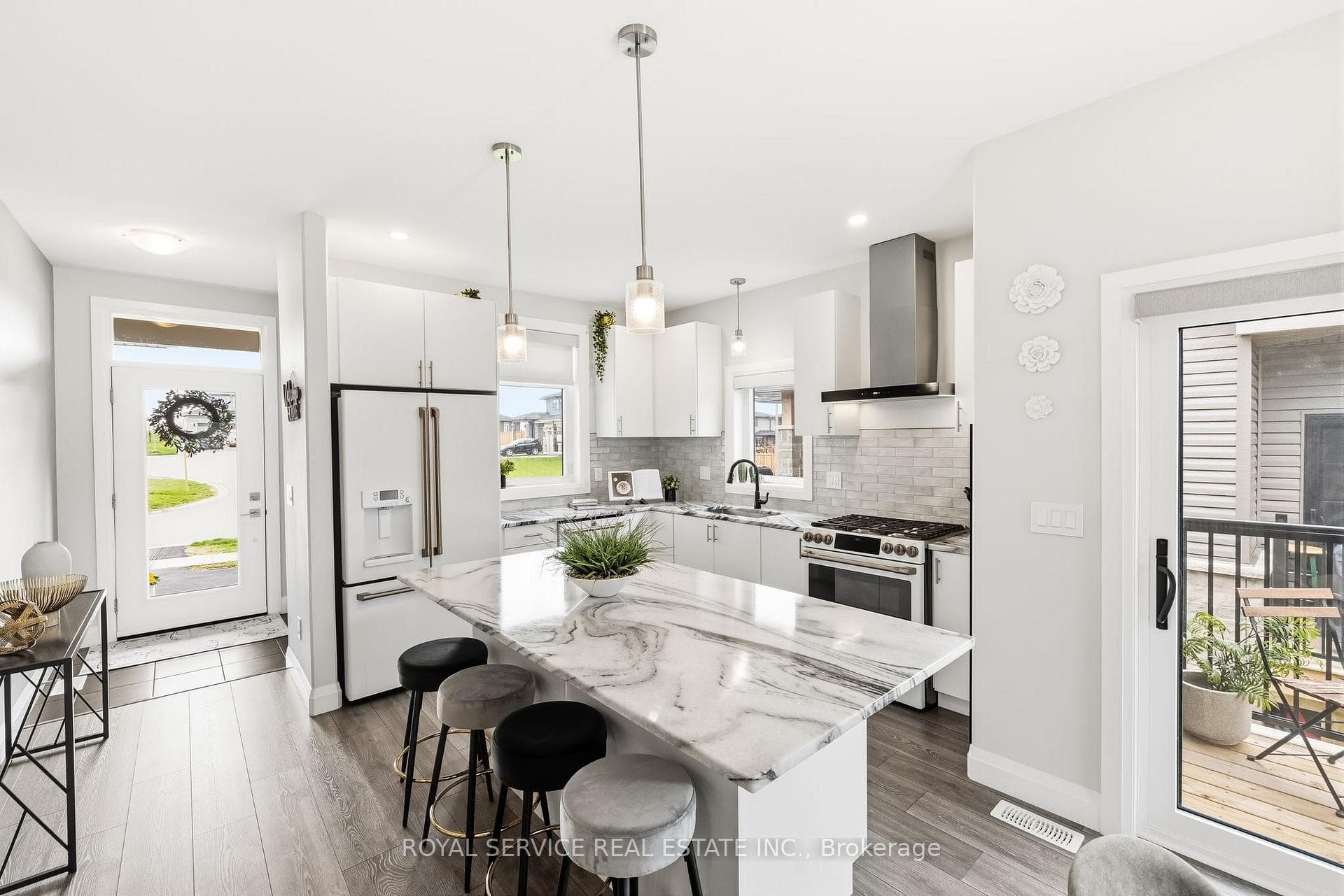 Kitchen with many upgrades