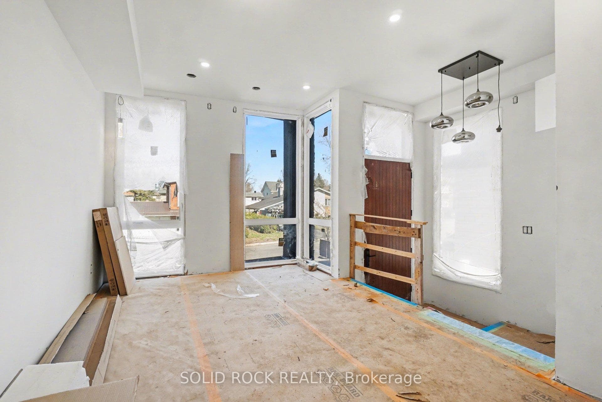 Entryway into Living room