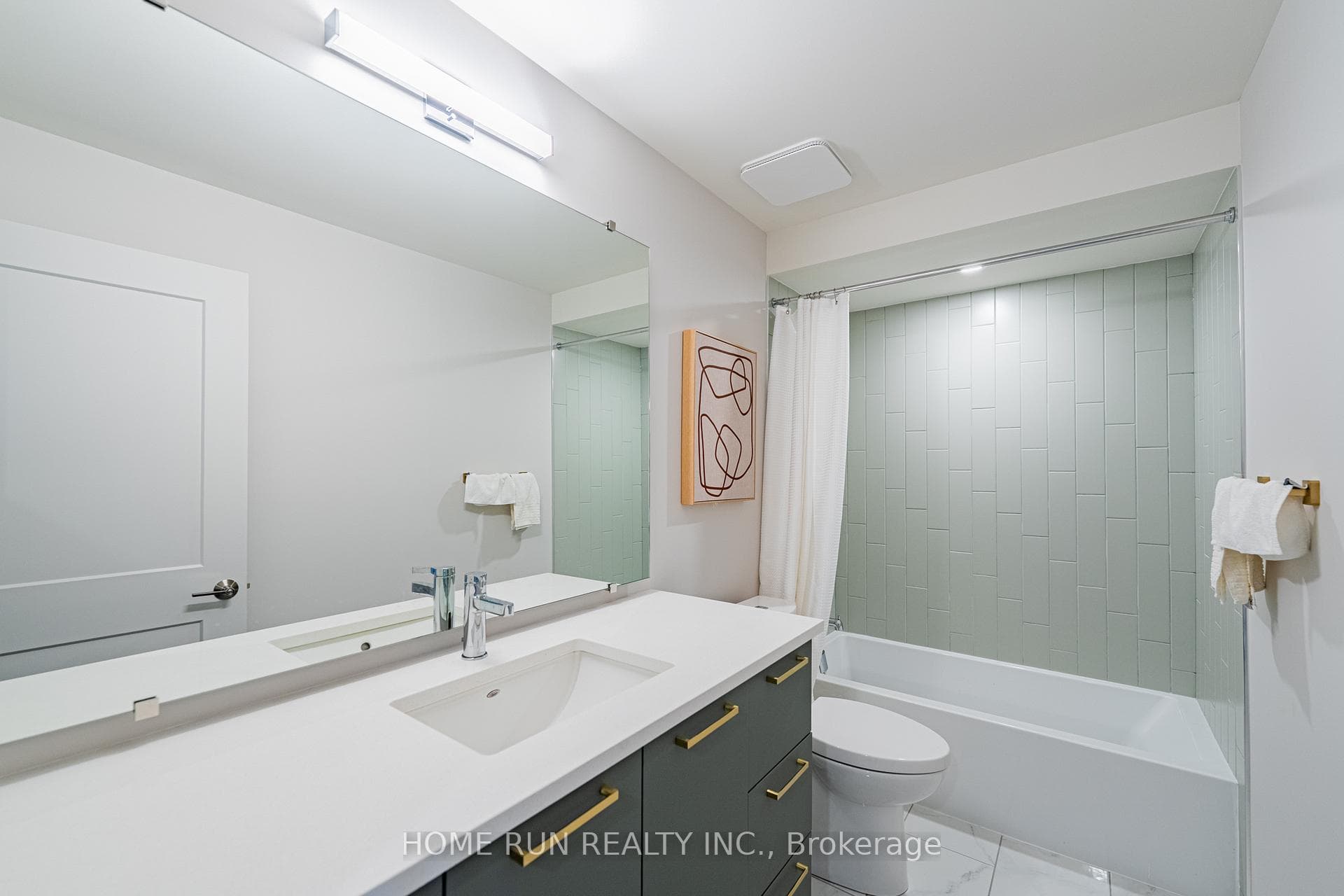 Basement bathroom
