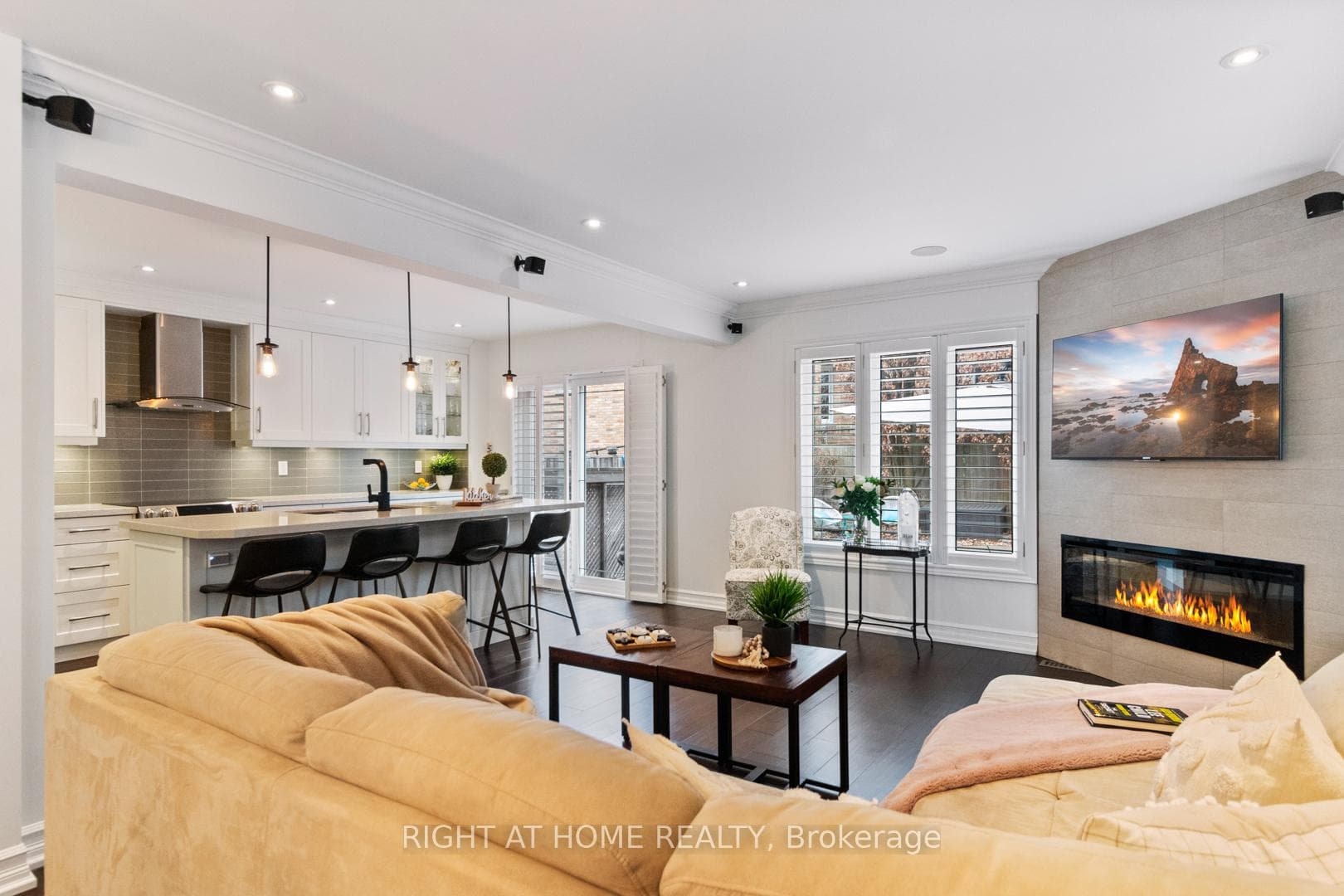 Bright, sunny home