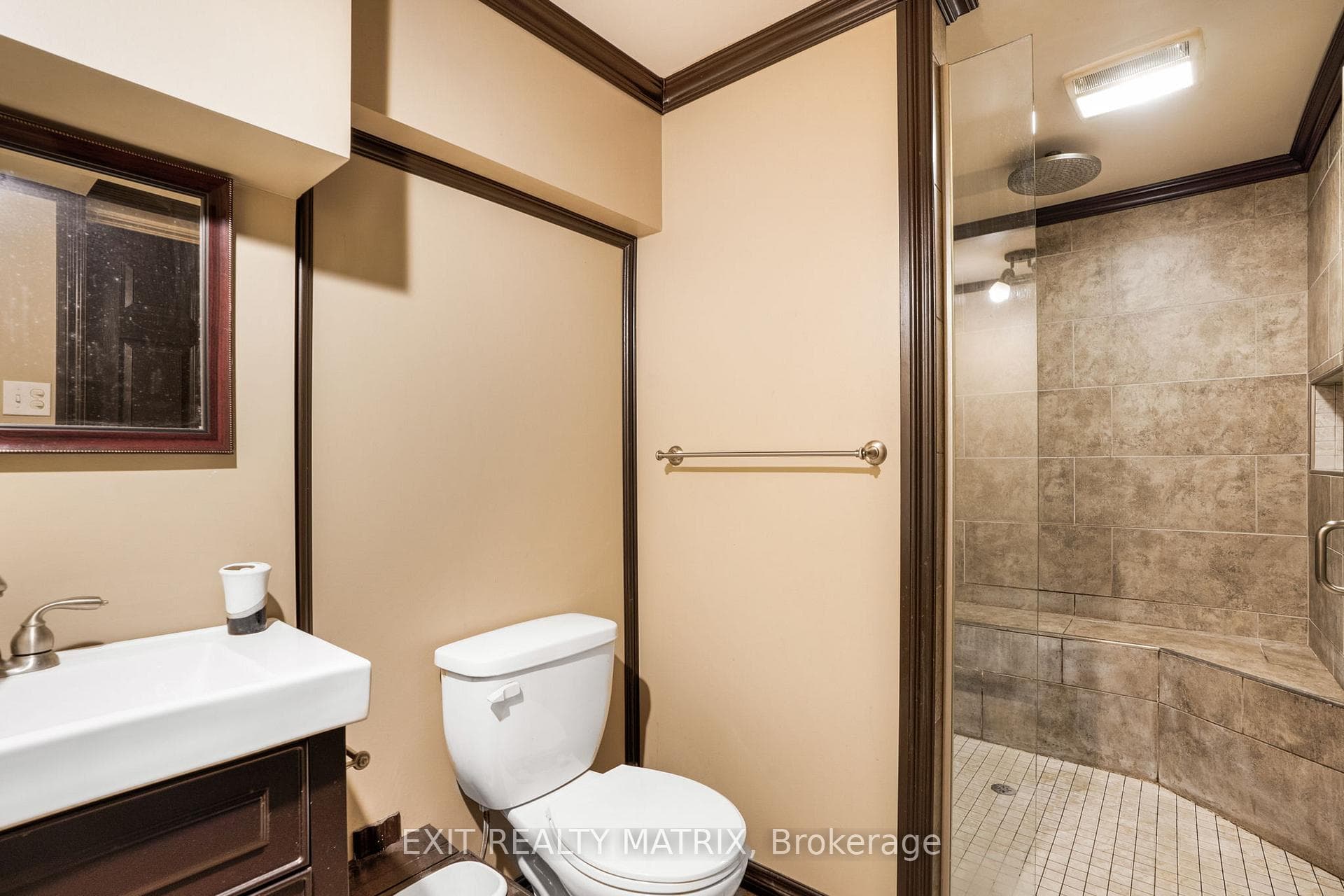 Basement bathroom