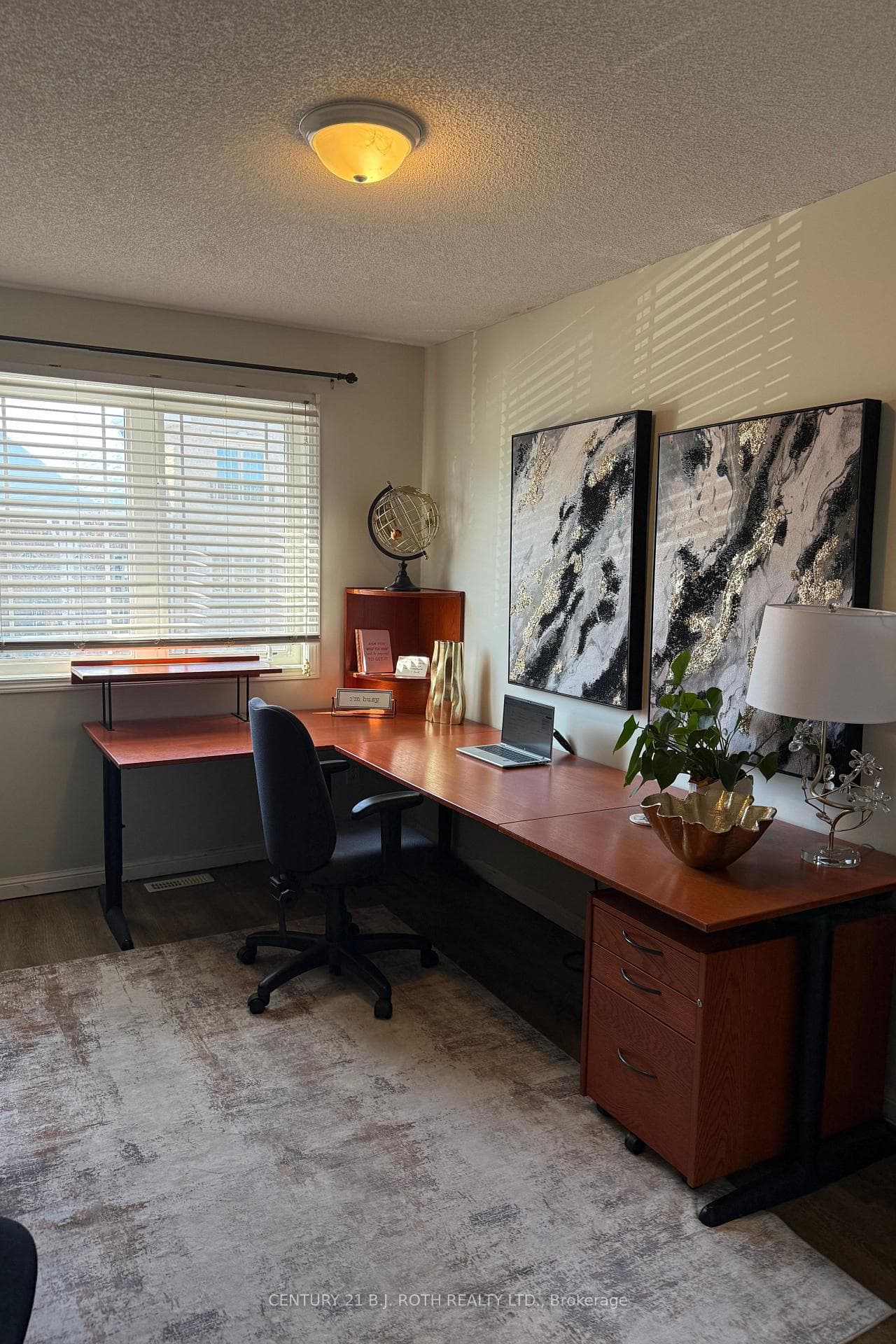 2nd Spacious Bedroom (Being used as an office)