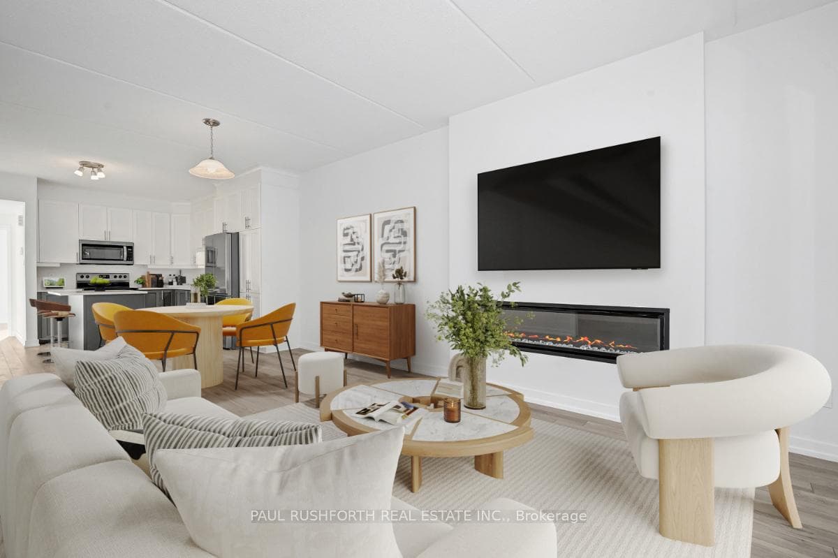 Virtually Staged-Living Room