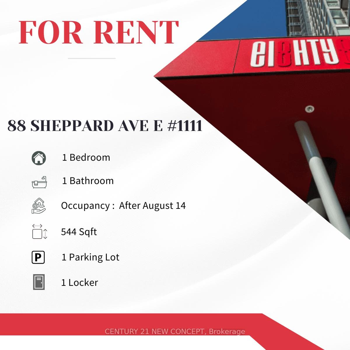 88 Sheppard Avenue Unit 1111 photo 1
