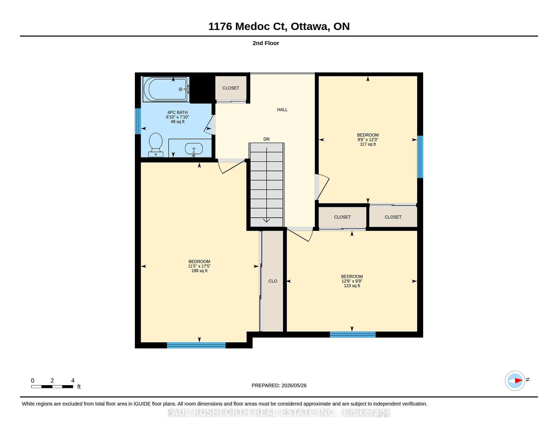 Second Floor - Floorplan