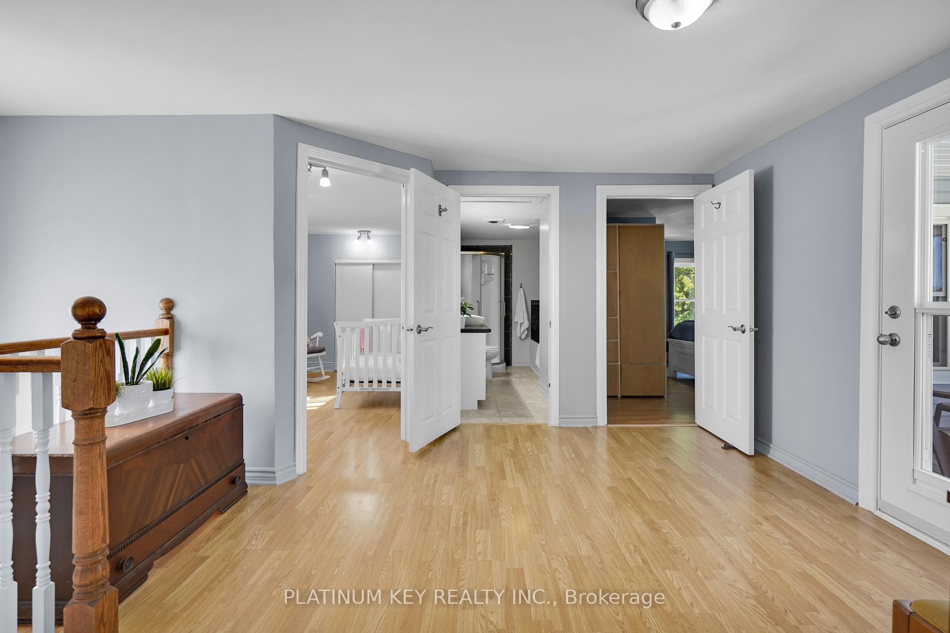 Upstairs landing