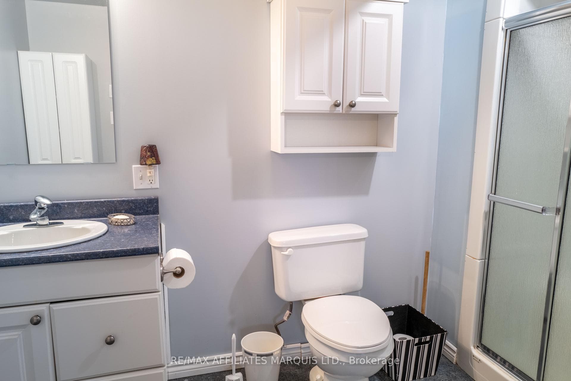 Basement bathroom off Rec Room