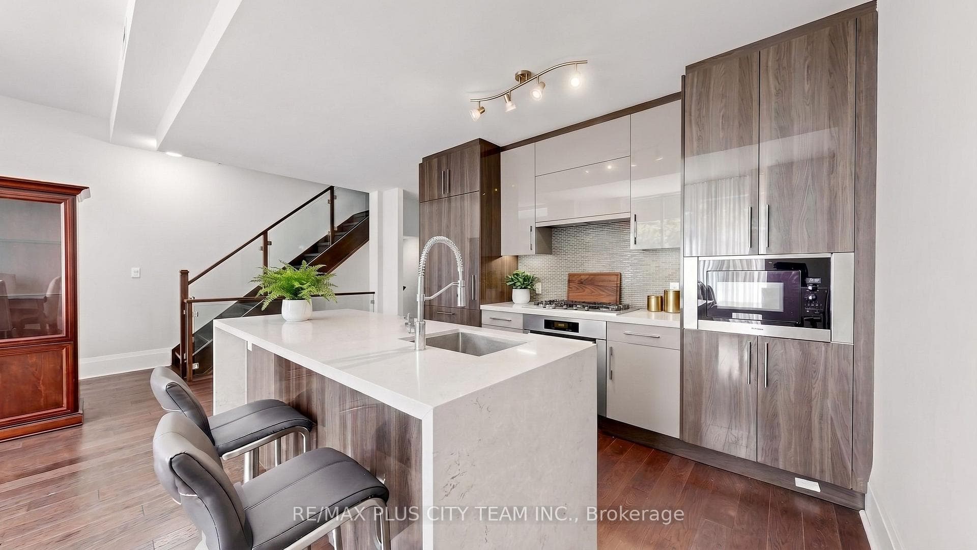 Virtually Staged Kitchen