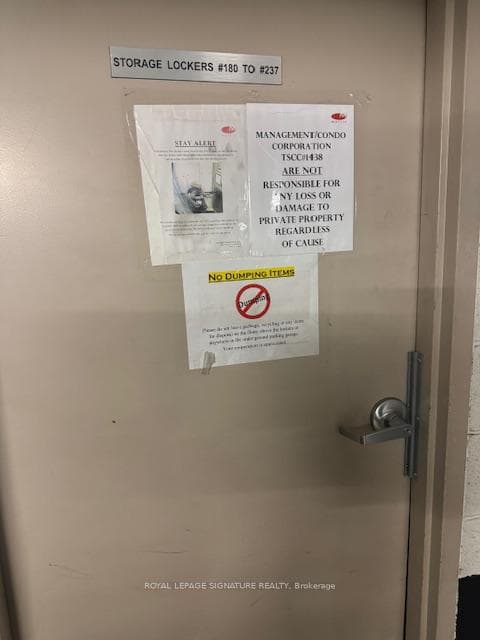 ENTRANCE TO LOCKERS