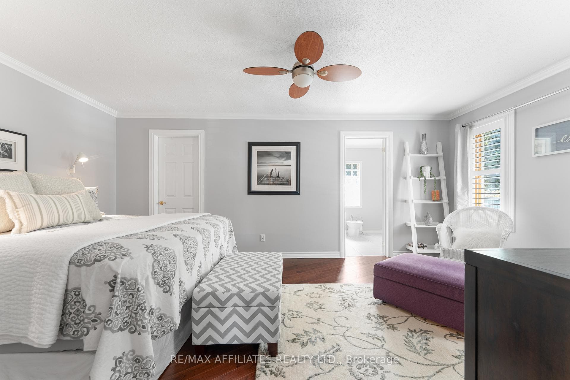 Primary Bedroom w/WIC & Fully Updated 4 PC Ensuite