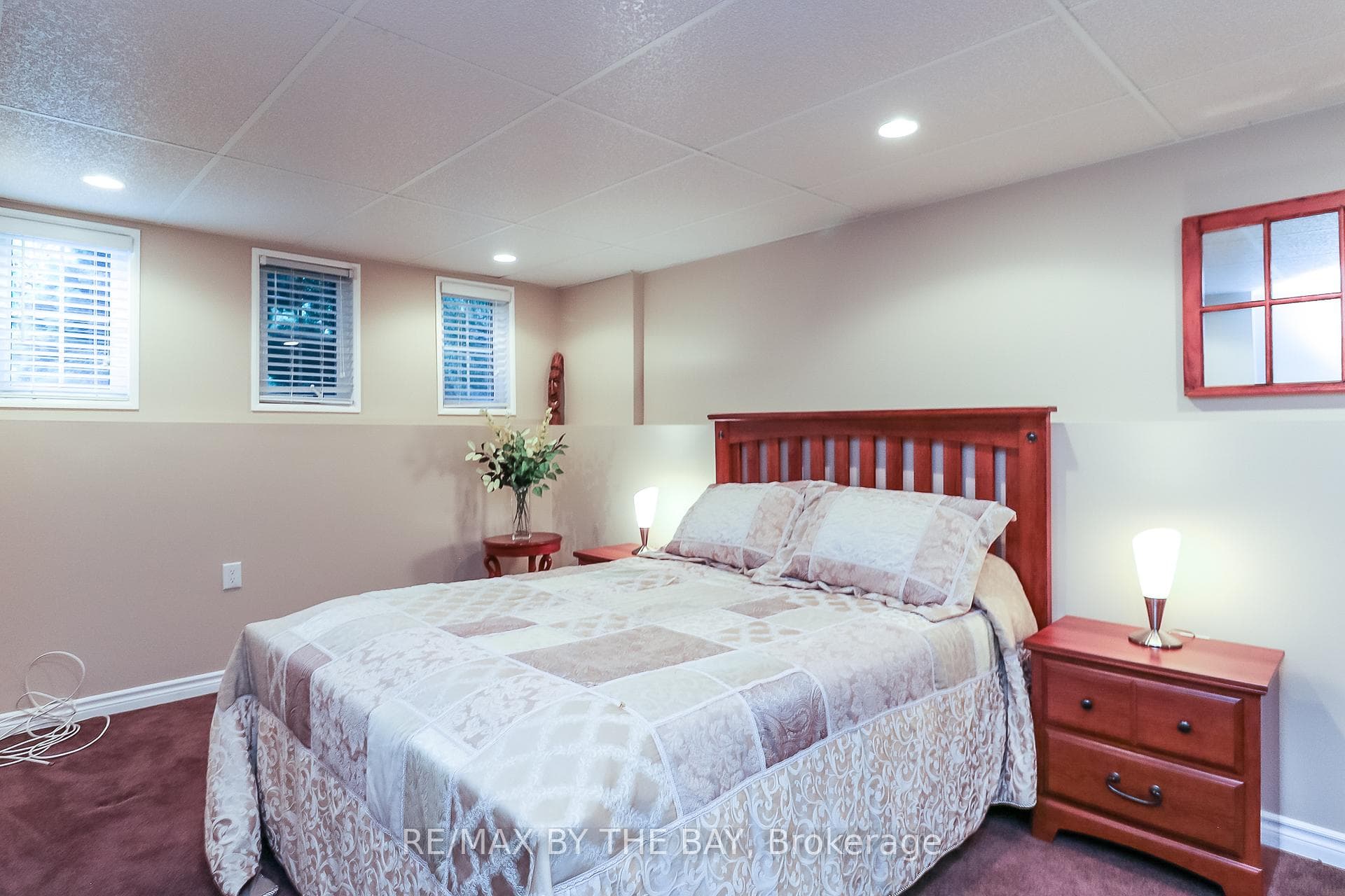 Lower level bedroom