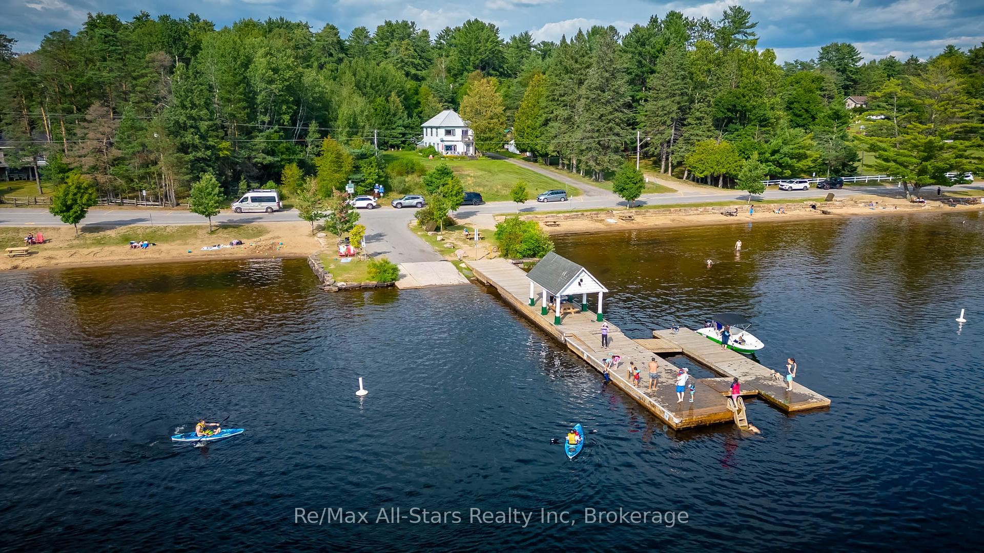 Dwight Beach, Lake of Bays, Boat Launch & Dock