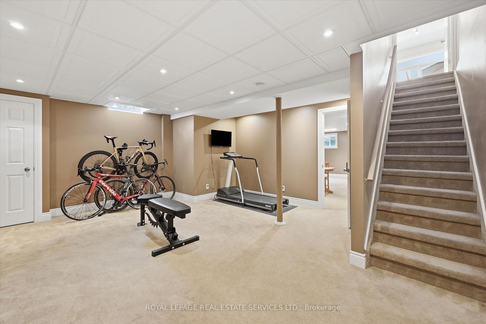 The Finished Basement Extends the Living Space