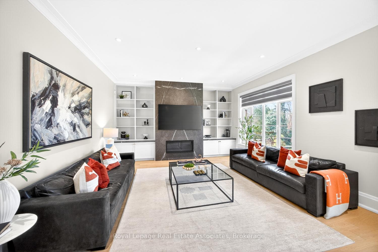 Great Room With Feature Wall Main Floor
