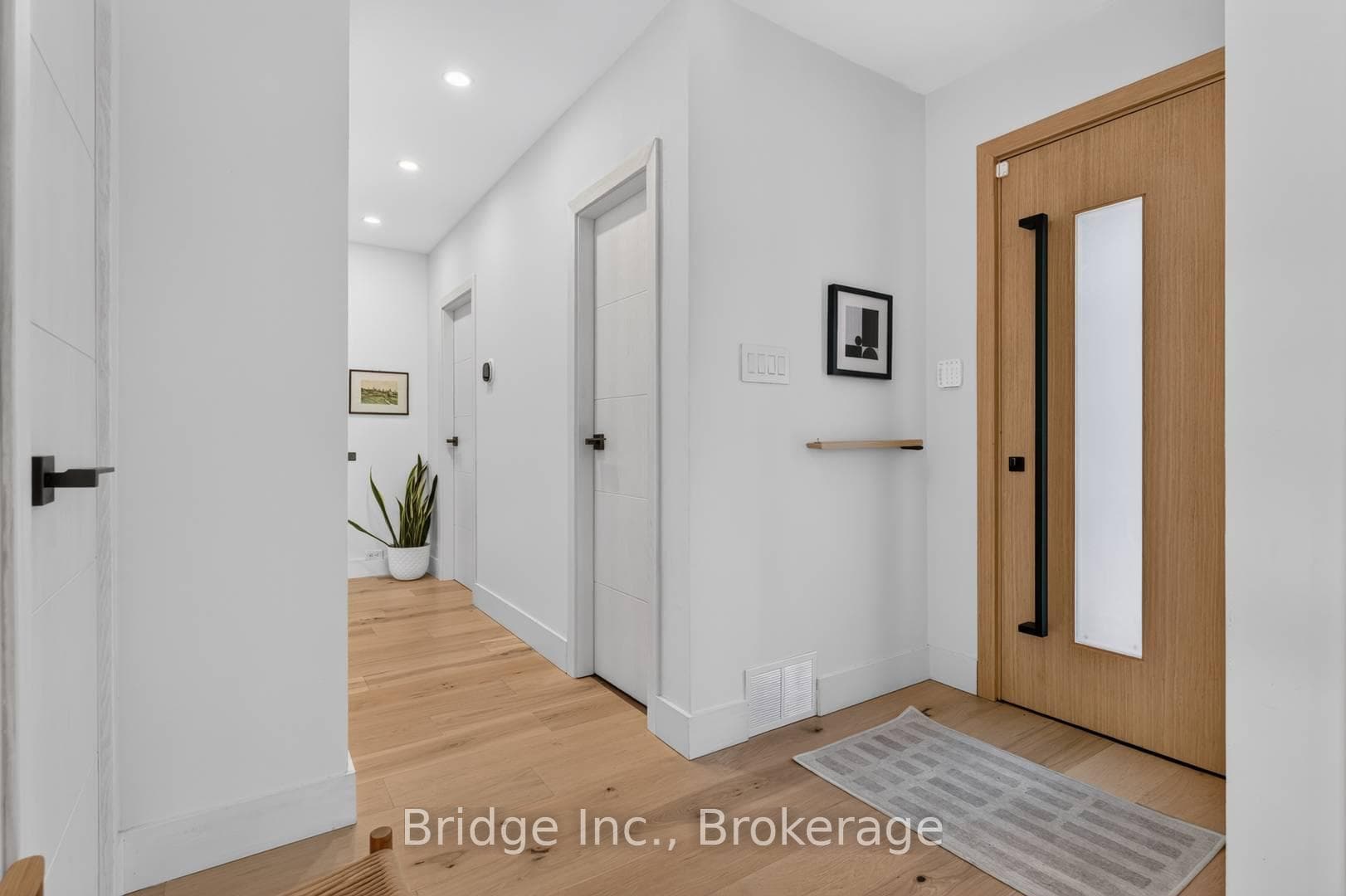 Foyer with Shelf