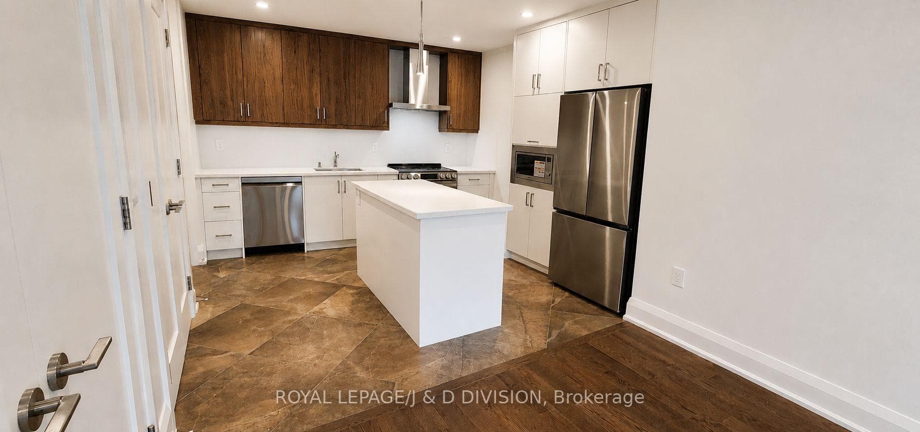 Full Kitchen and island view