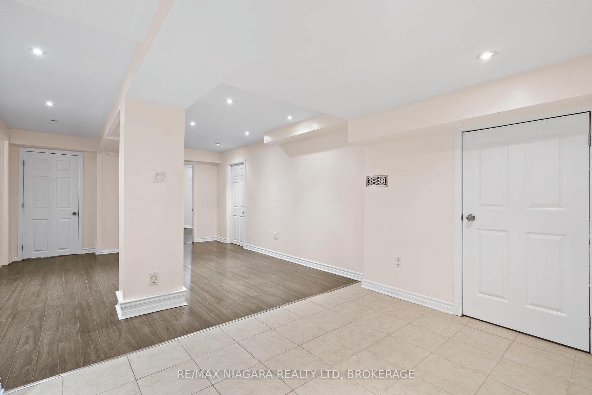 Completely finished basement