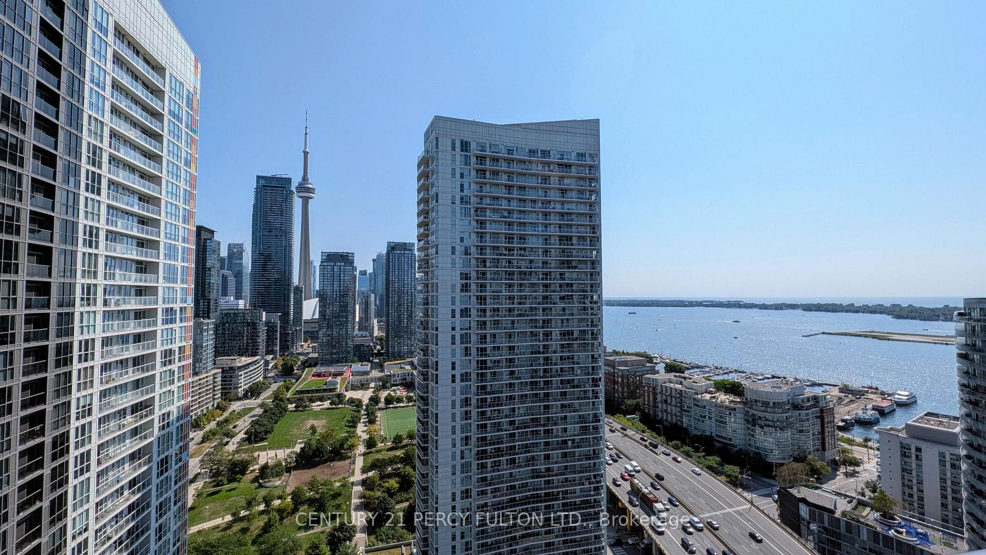 Balcony View - City and Lake!