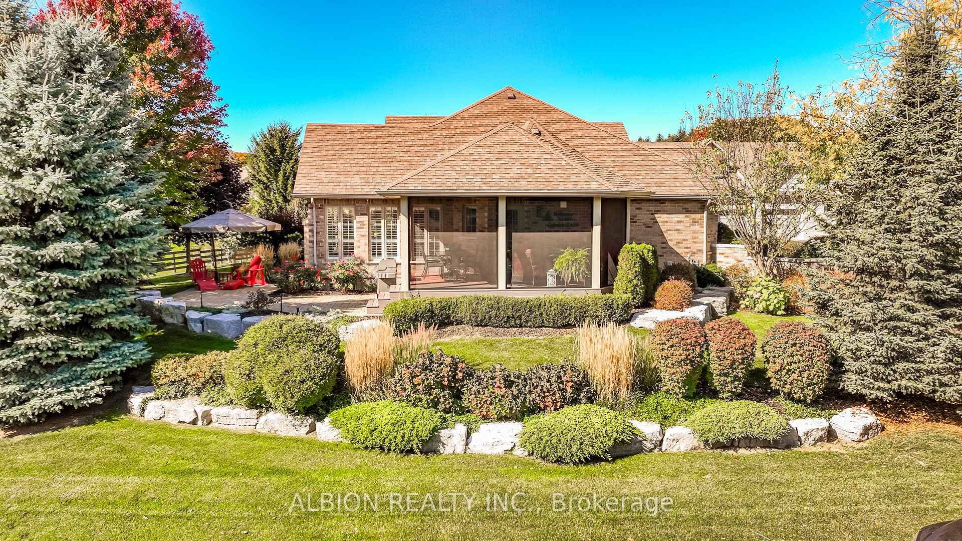Superb landscaping and privacy