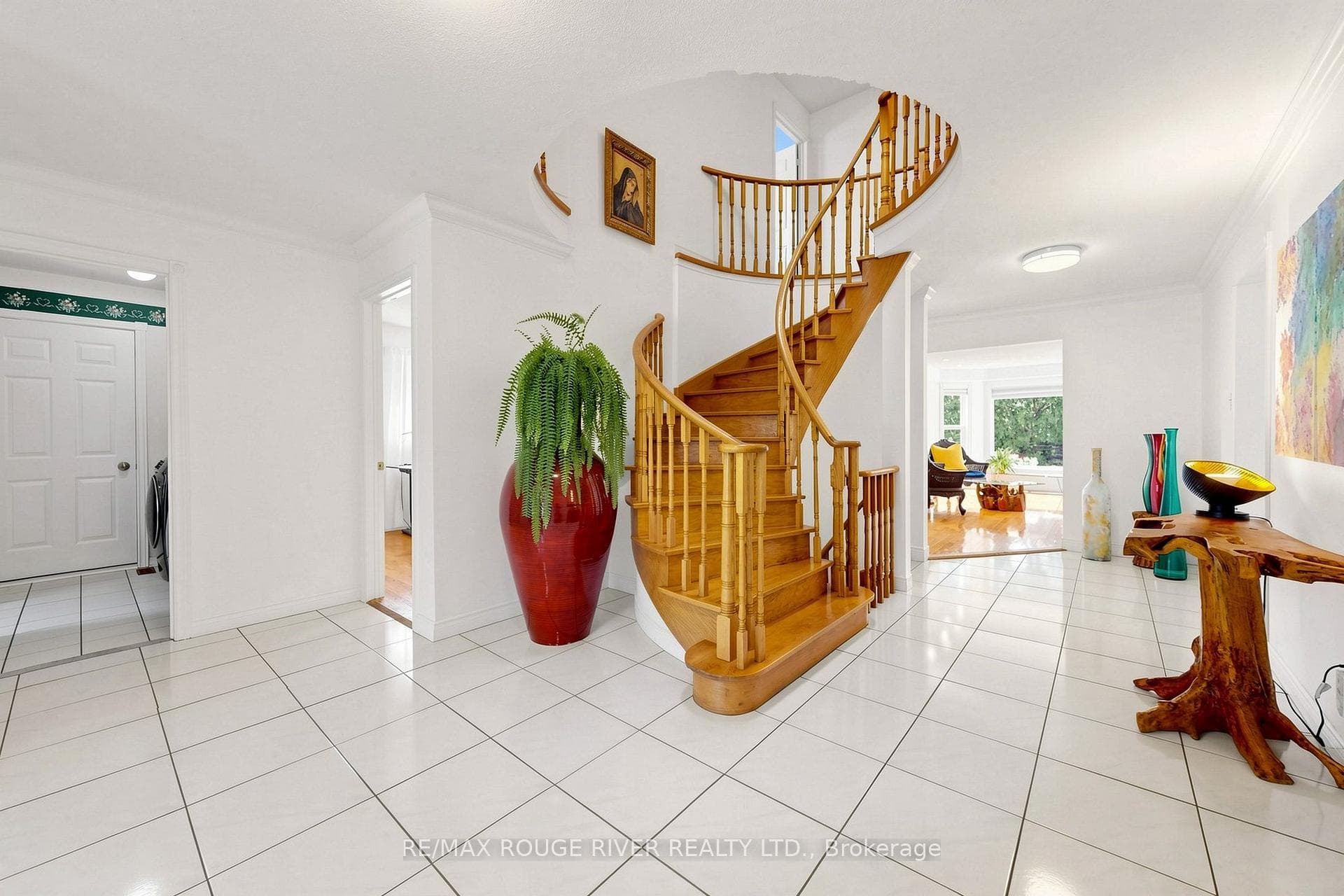 spacious hall way