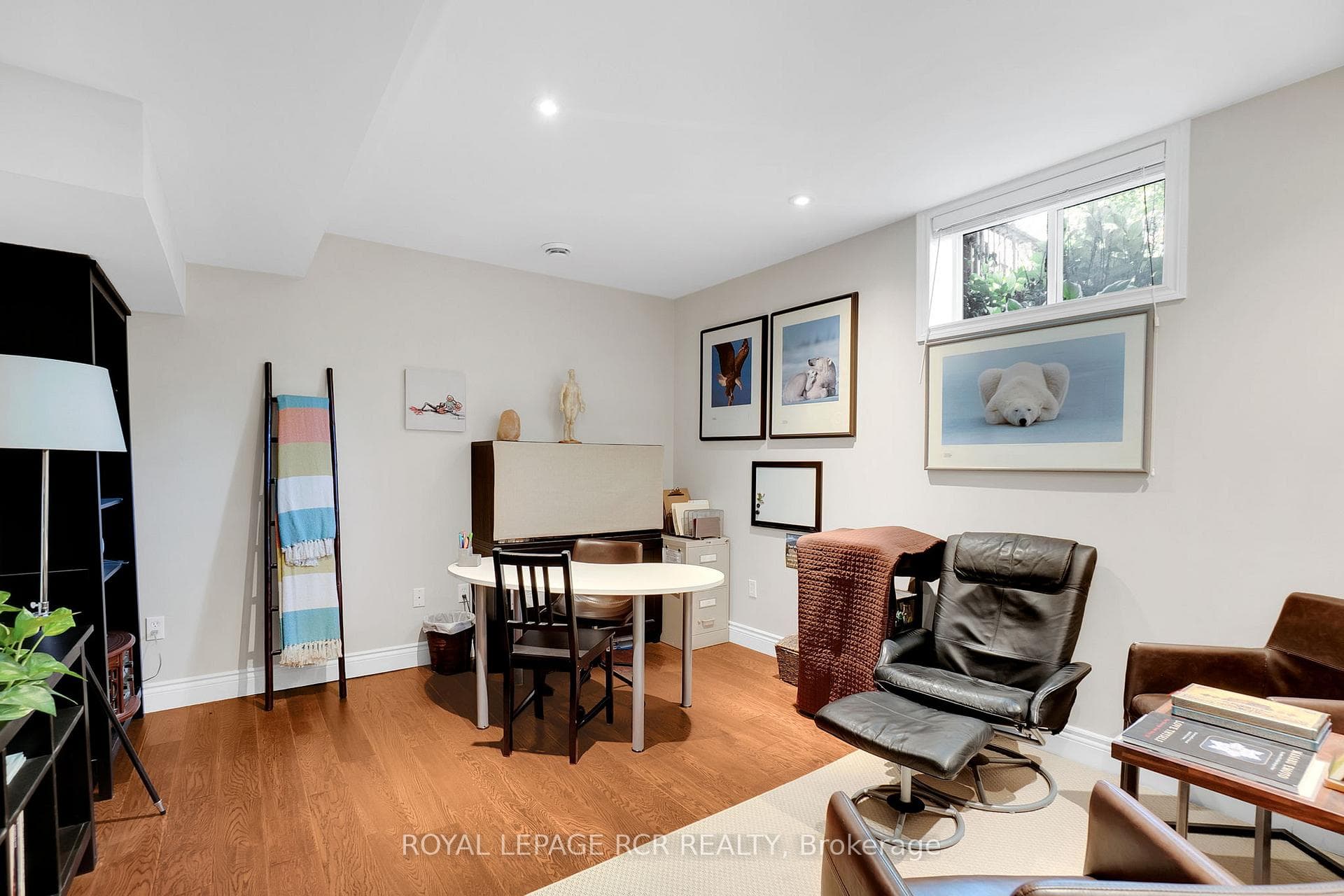 Lower Level - L-Shaped Recreation Room