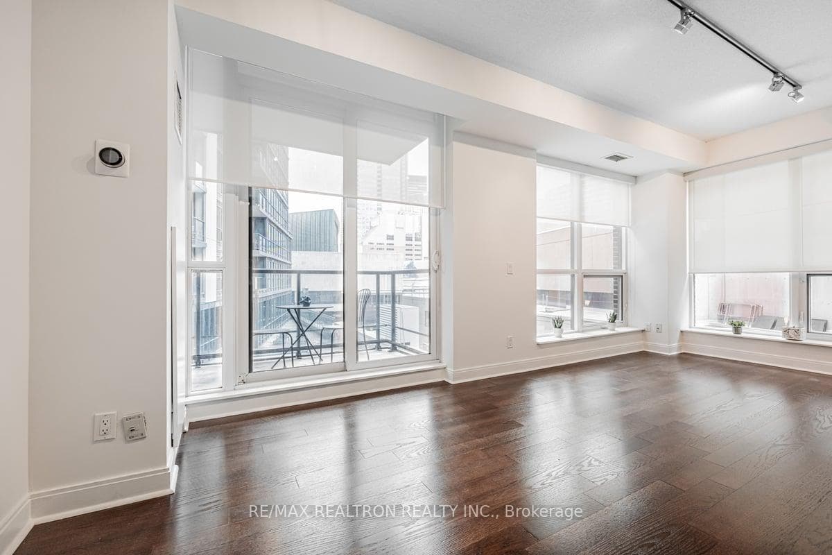 Walkout to glass paneled Balcony