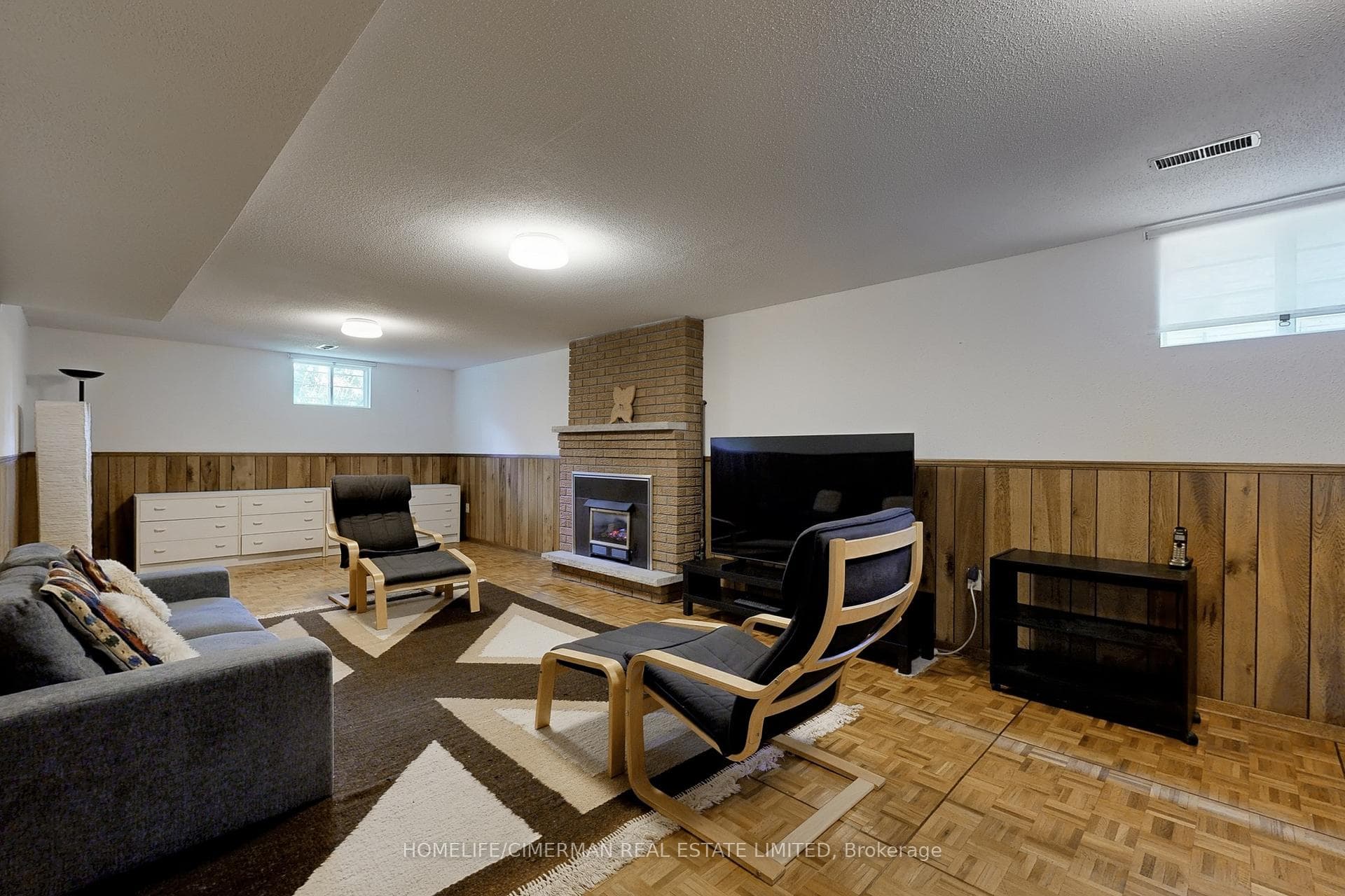 Family Room with Gas Fireplace