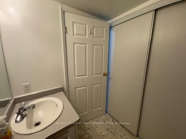 Small Storage and Laundry in Bathroom
