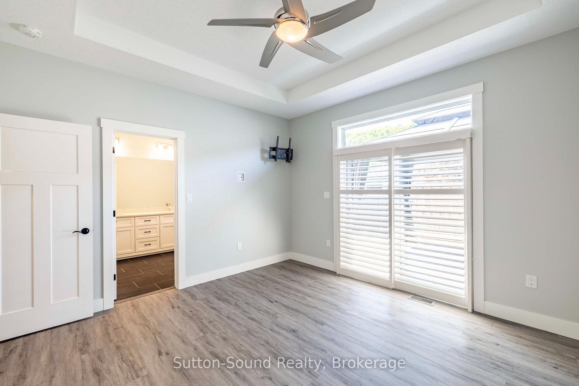 Primary with Patio Doors to Deck