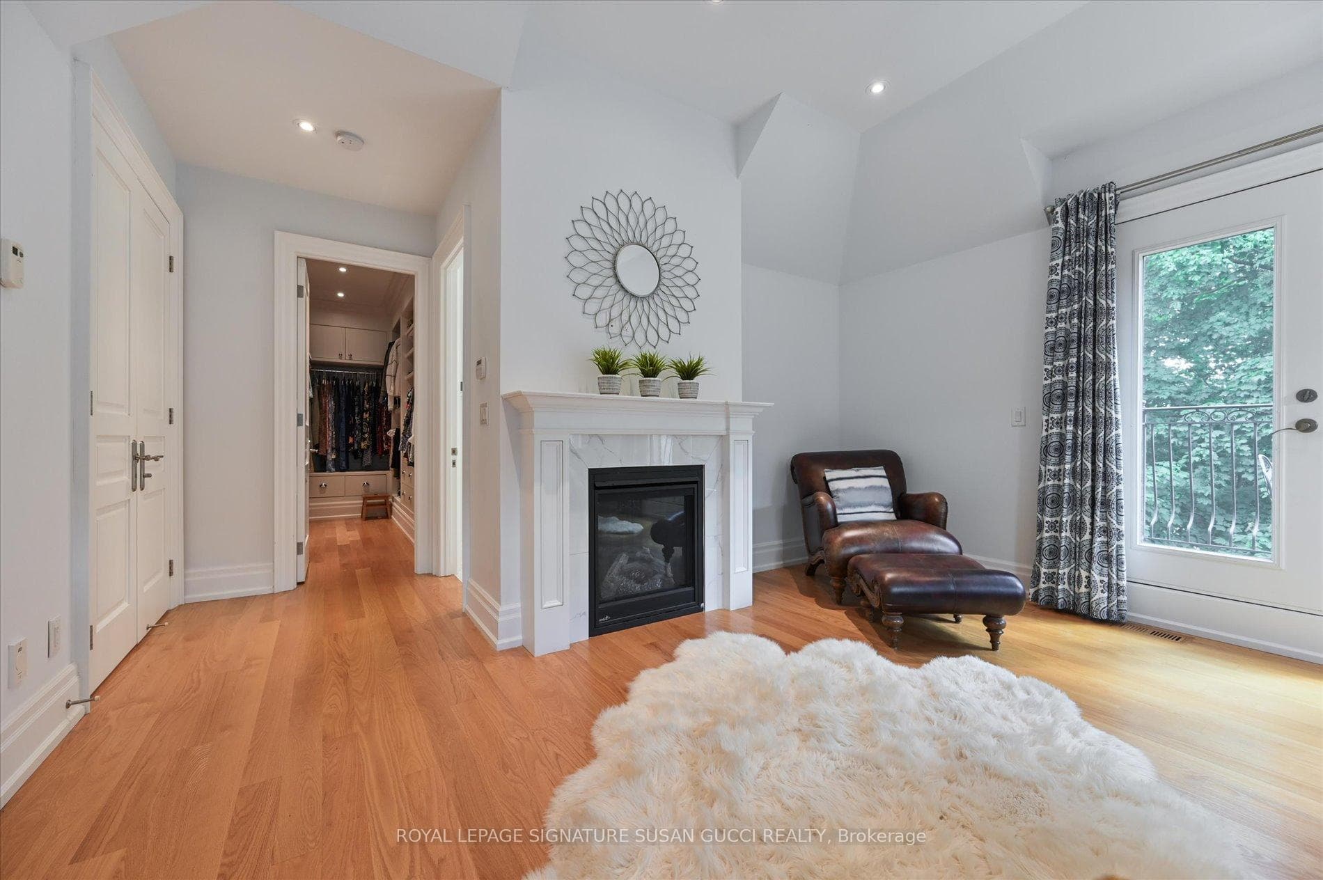Cozy up to gas fireplace with good book(principal)