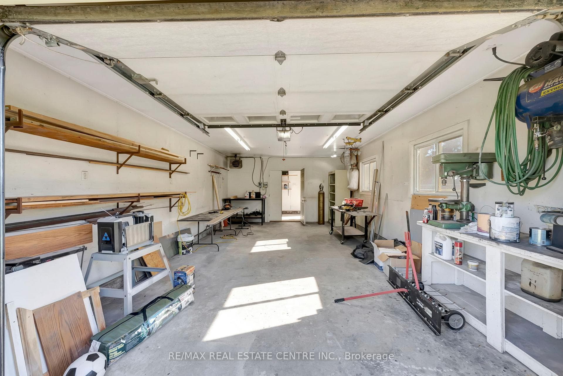 POOL AREA SHED/GARAGE STORAGE INTERIOR