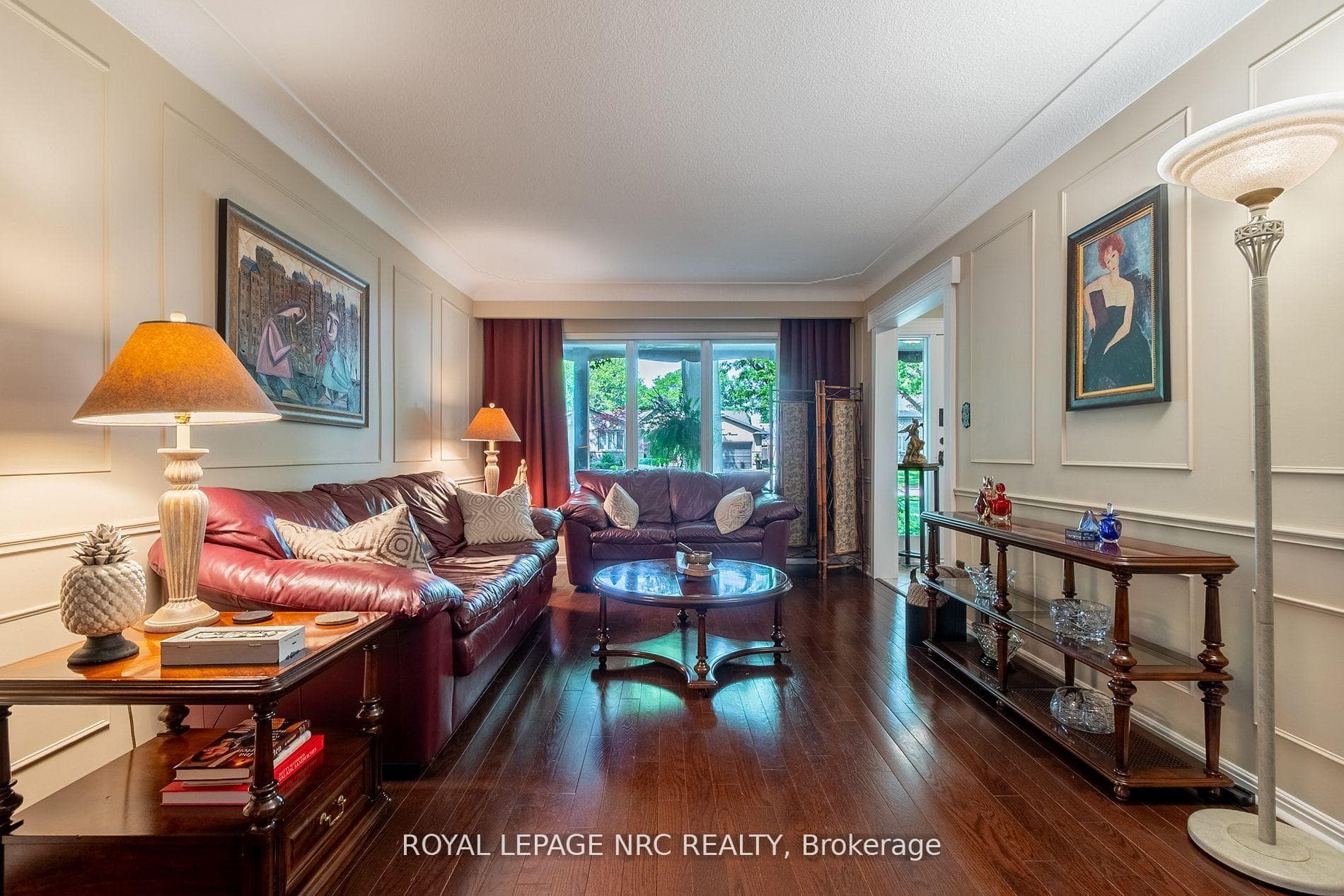 ...featuring hardwood floors...
