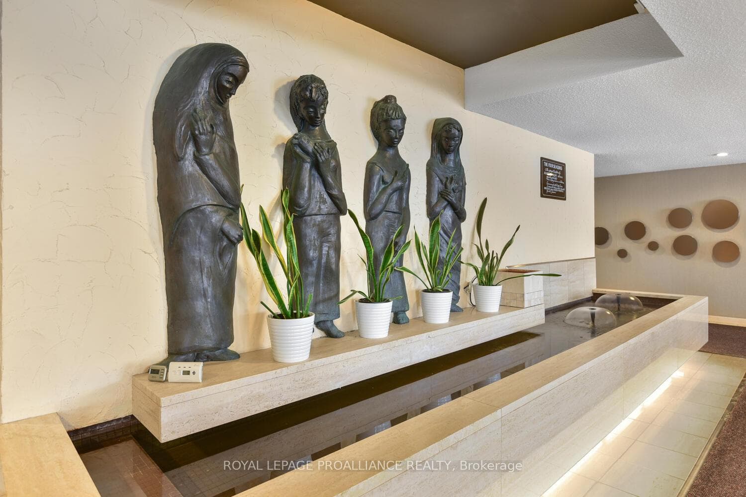 Fountain in Lobby