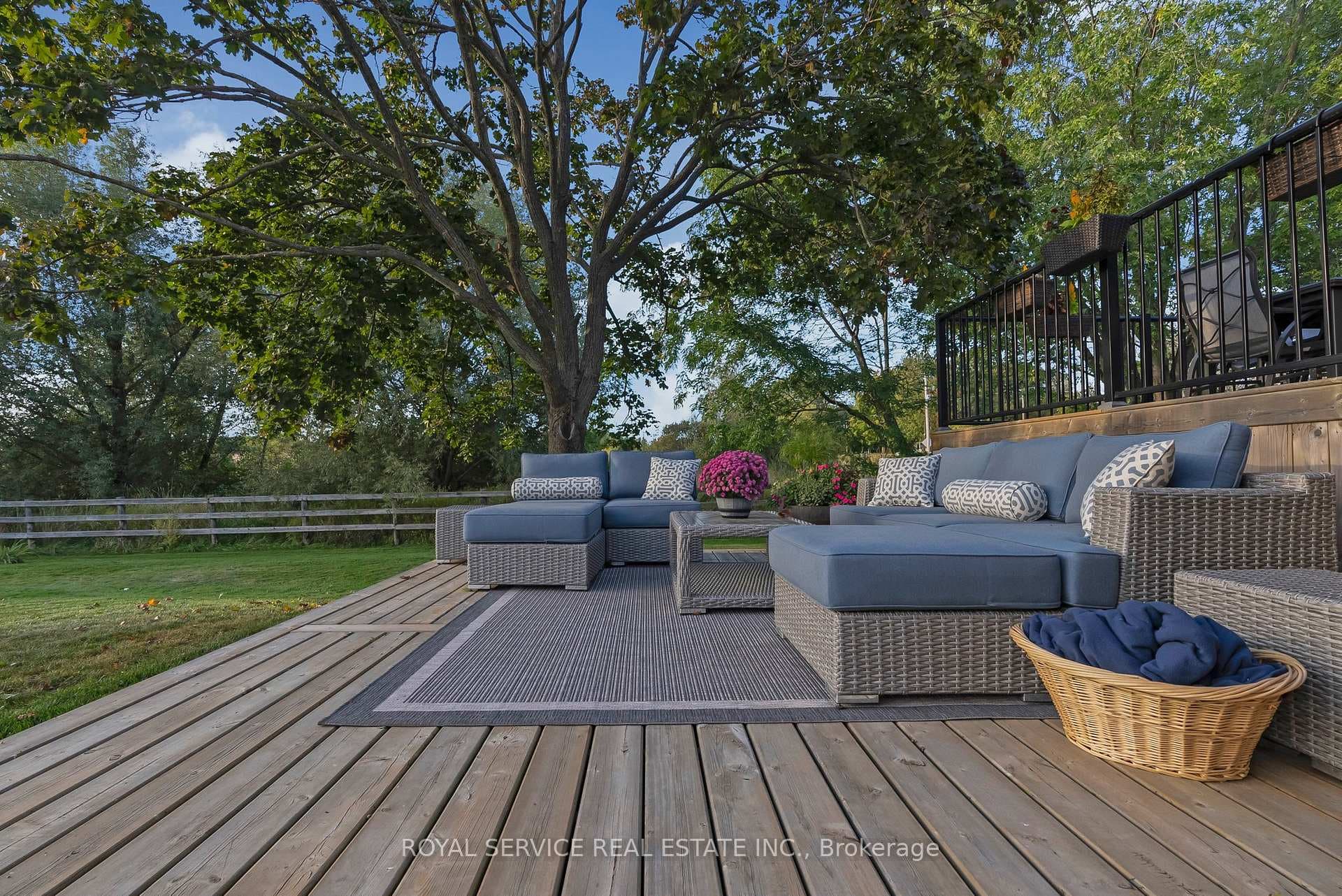 Gorgeous views from the deck