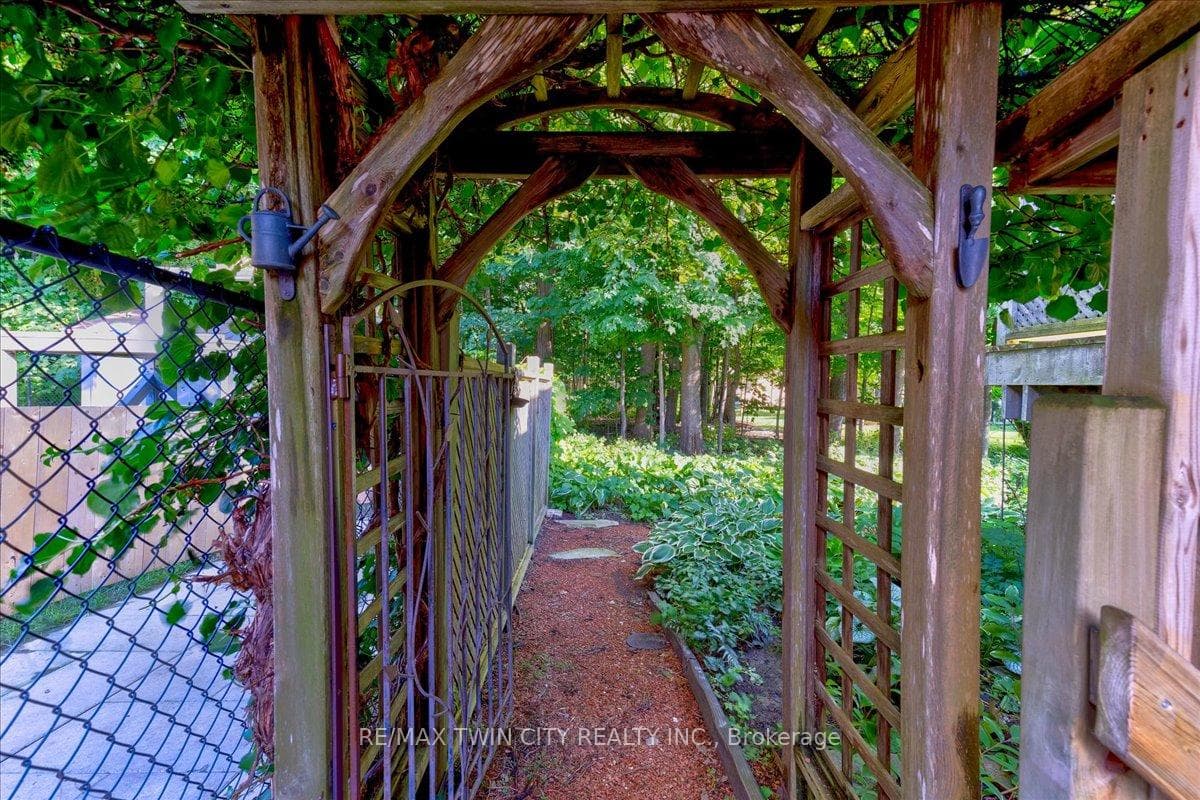 The entrance to your tranquil space
