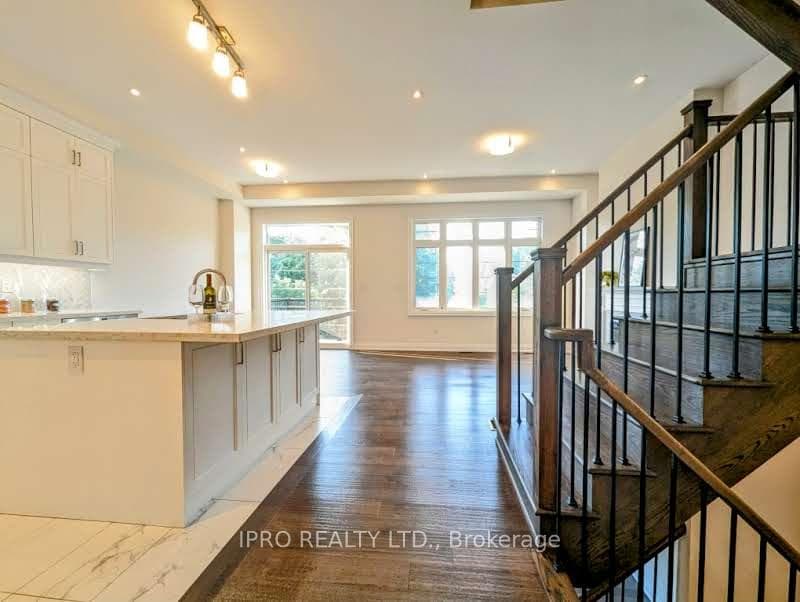 Hallway to Kitchen & Family Room (Main Floor)