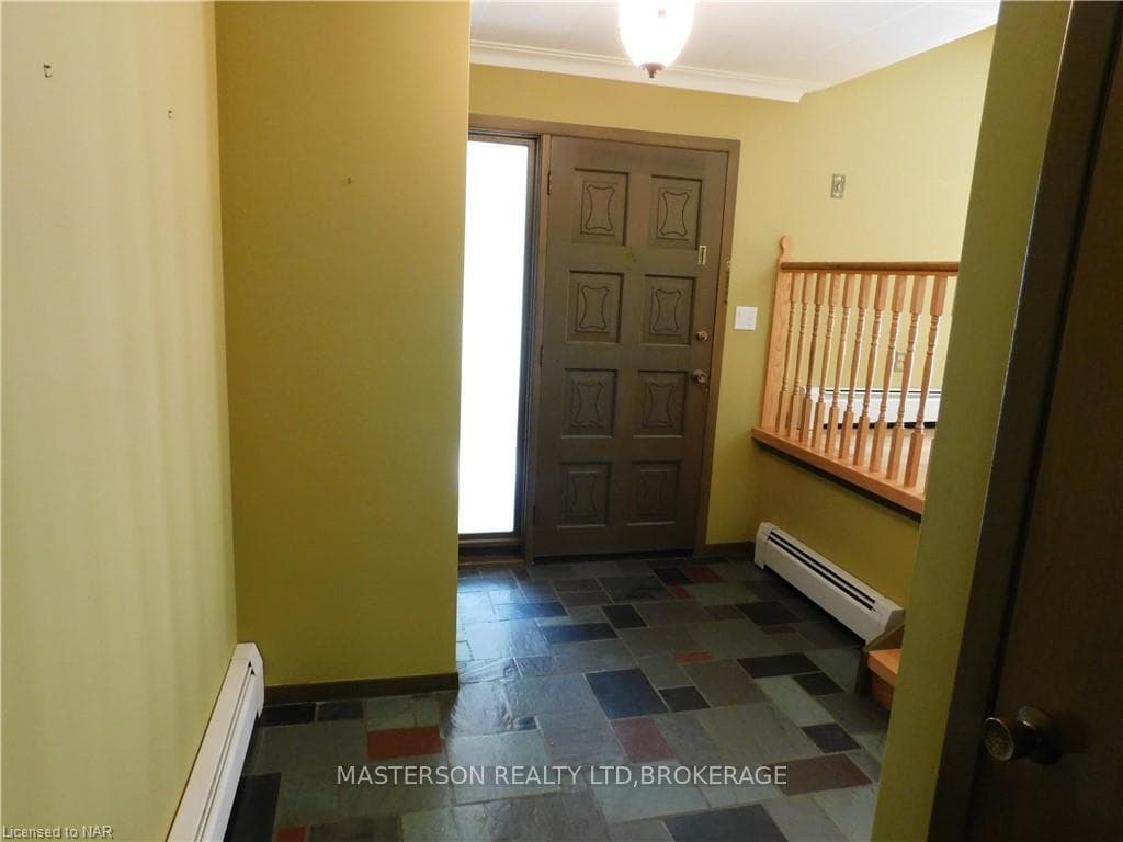 FRONT FOYER - SLATE FLOORING
