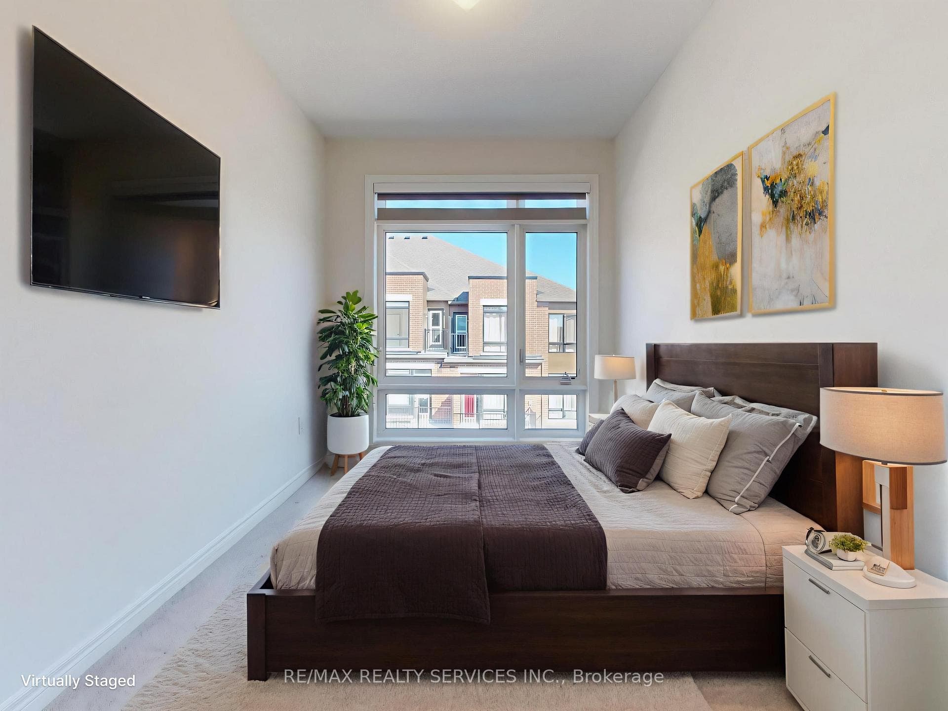 Virtually Staged Bedroom 2