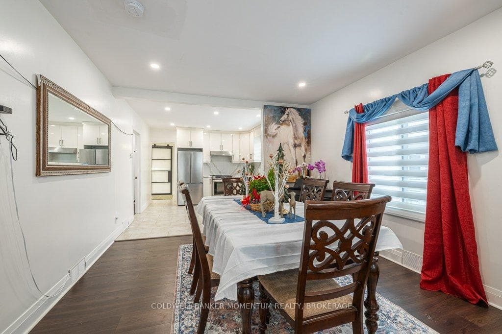Living Room currently with dining table