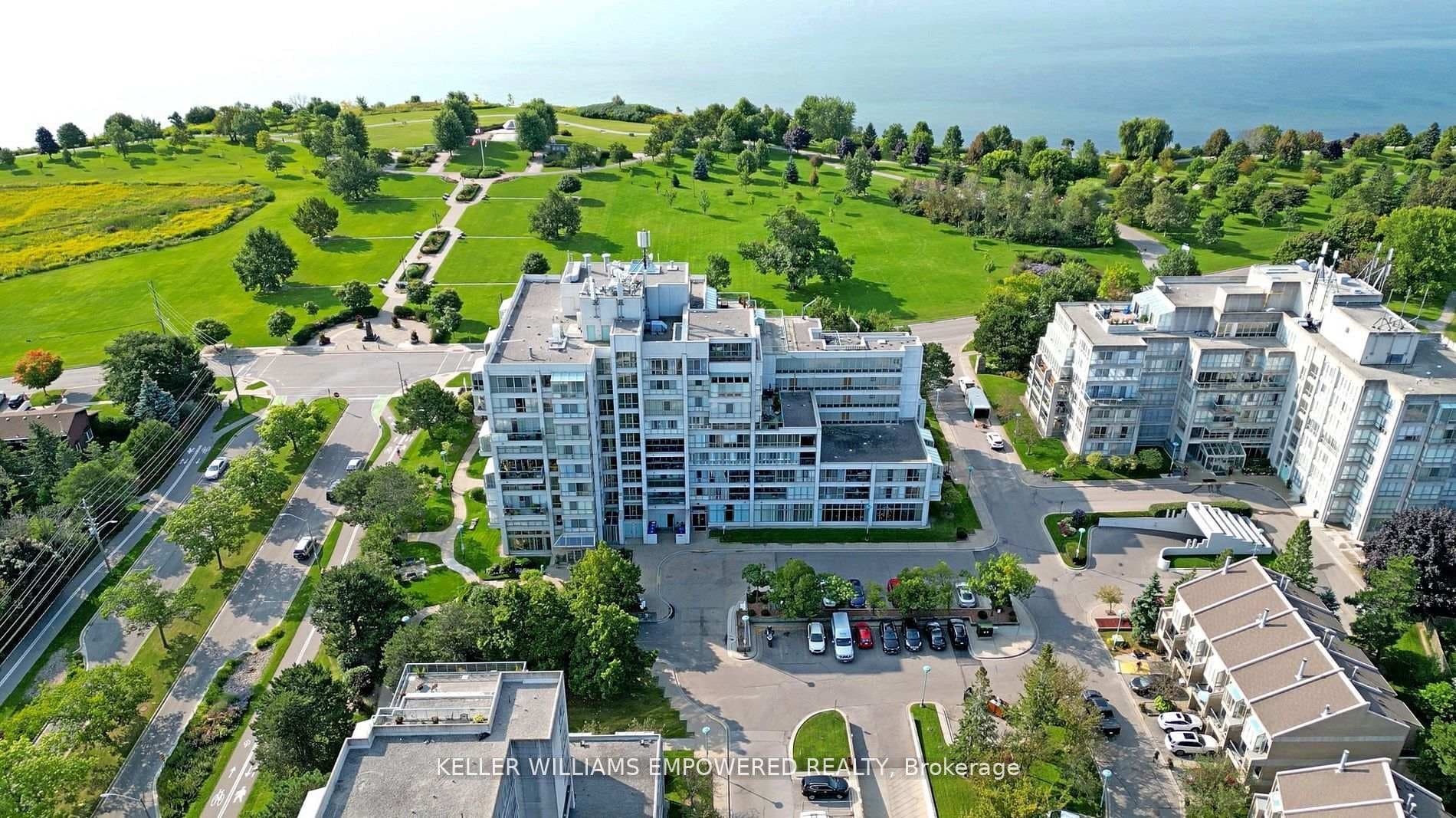 Surrounded by water and parks!