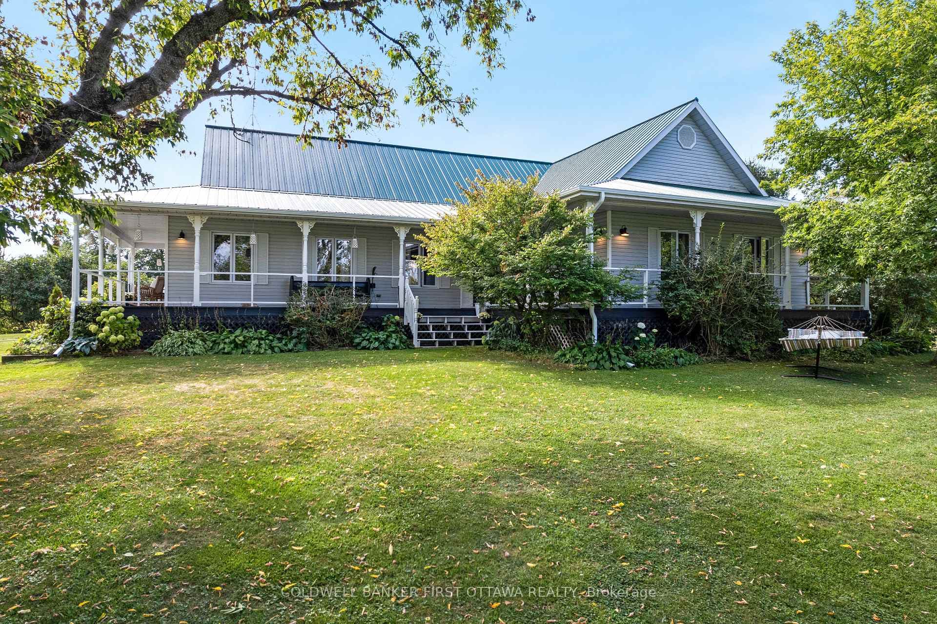 Front view of house